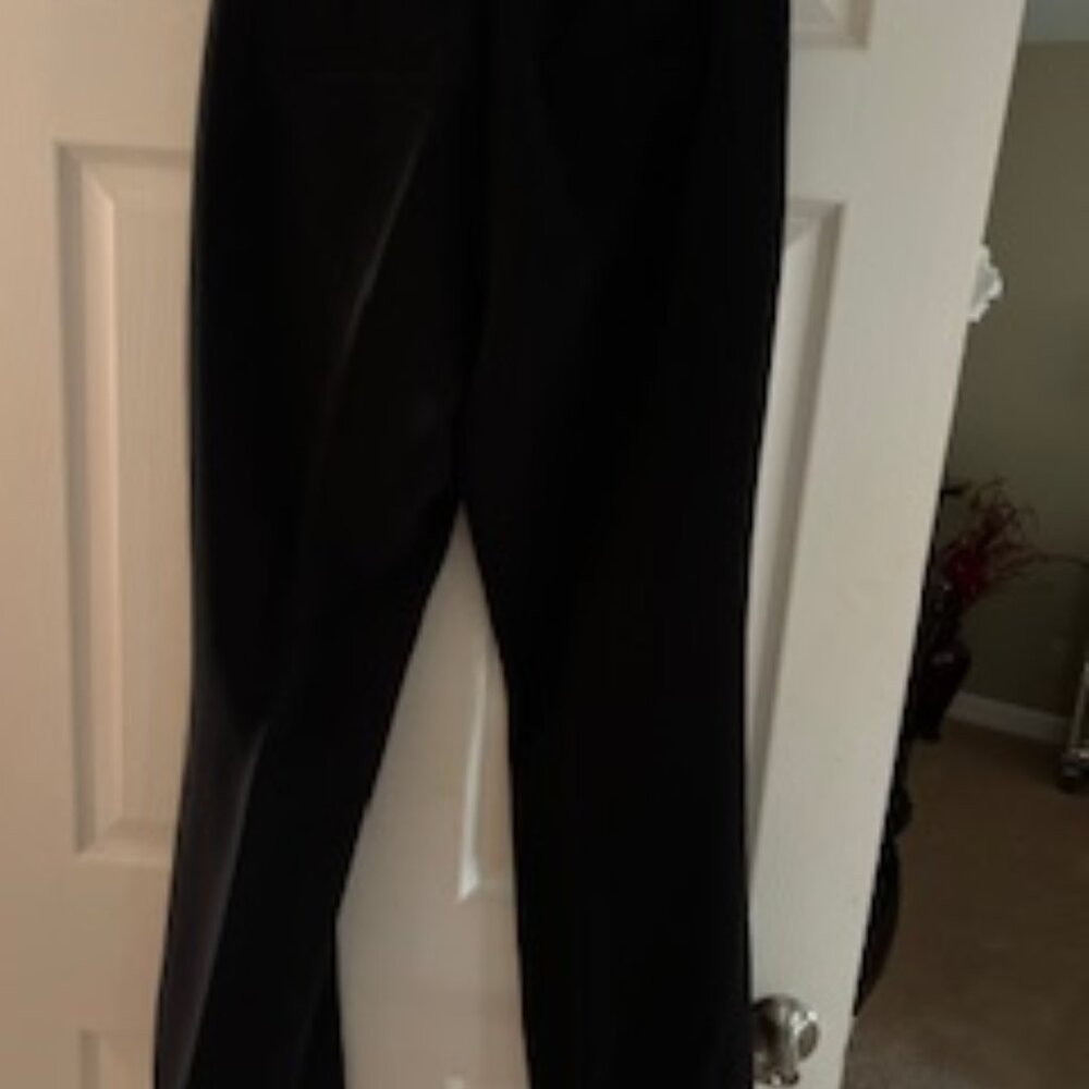 Banana Republic Black Dress Pant w/ cloth belt